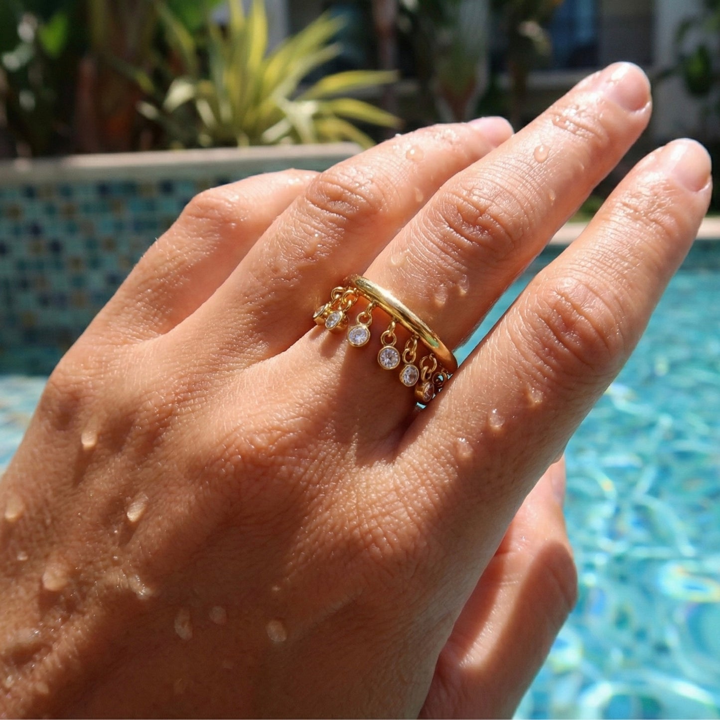 Sunshower Ring