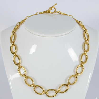 Elara Toggle Link Necklace
