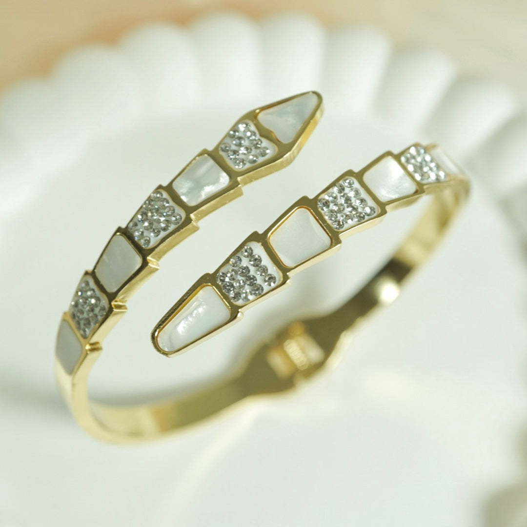 Serpentine Aura Bangle
