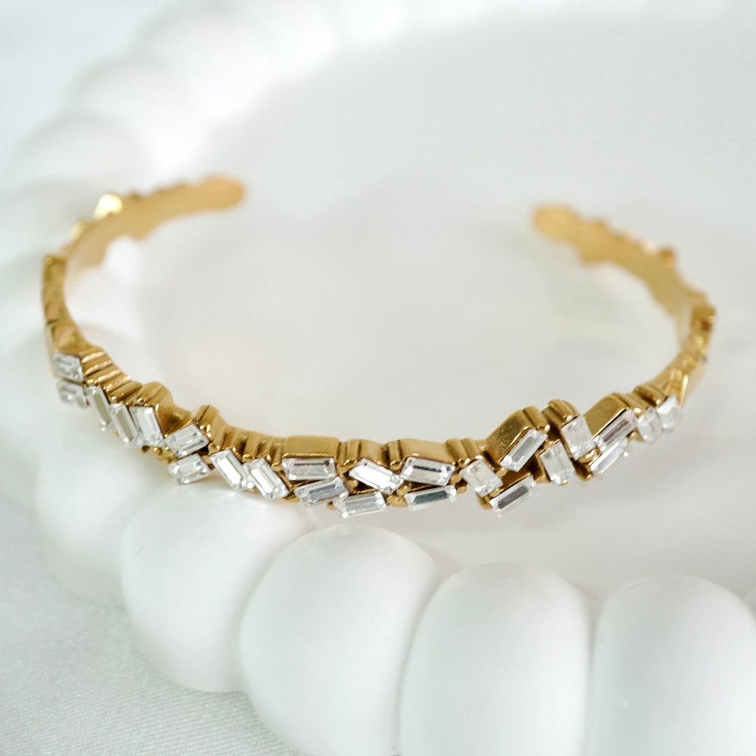 Mosaic Baguette Bangle