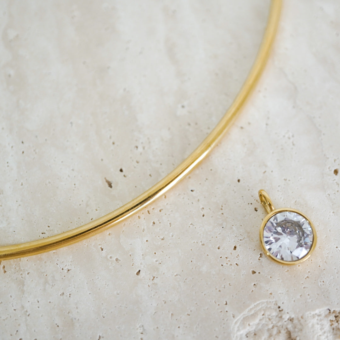 Celeste Solitaire Collar