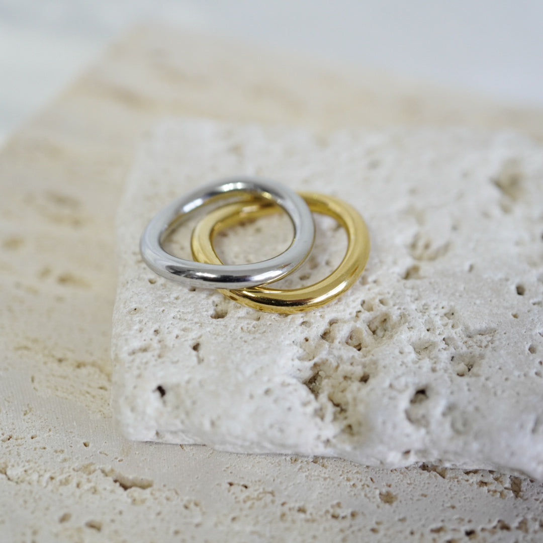 Duo Wave Ring