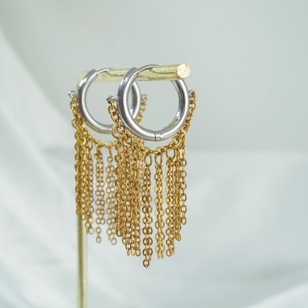 Eclipse Bloom Hoops