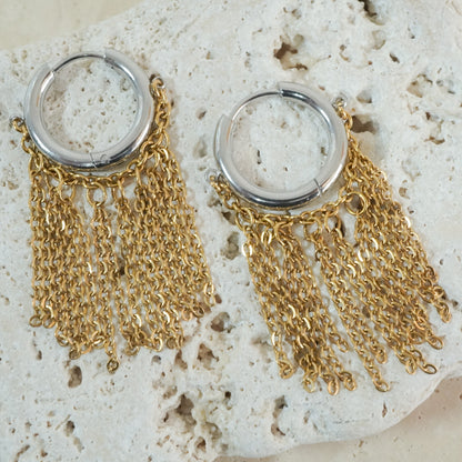 Eclipse Bloom Hoops