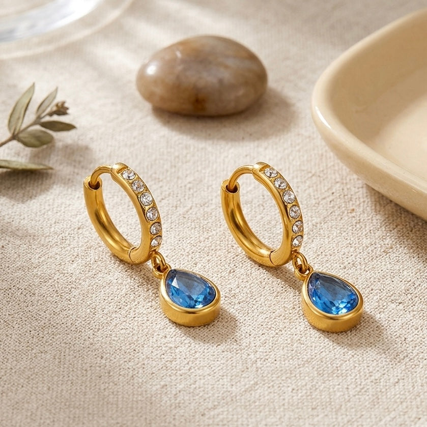 Marina Bloom Hoops