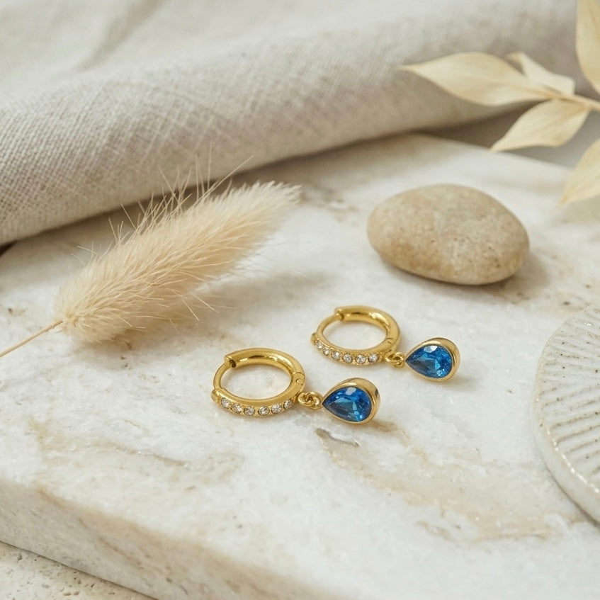 Marina Bloom Hoops