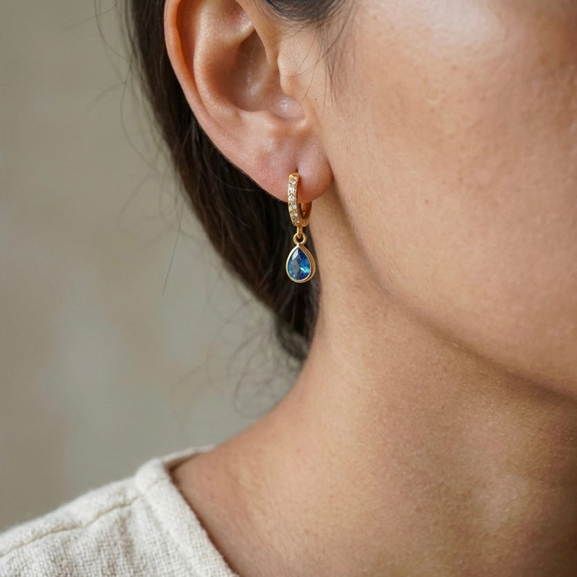 Marina Bloom Hoops
