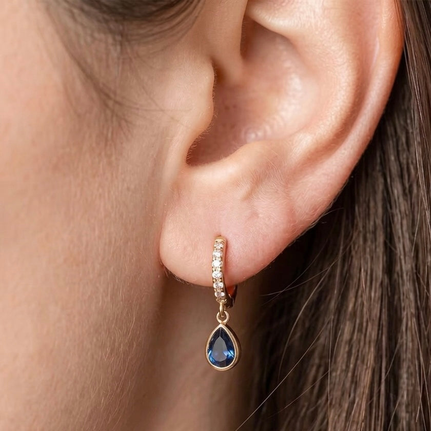Marina Bloom Hoops