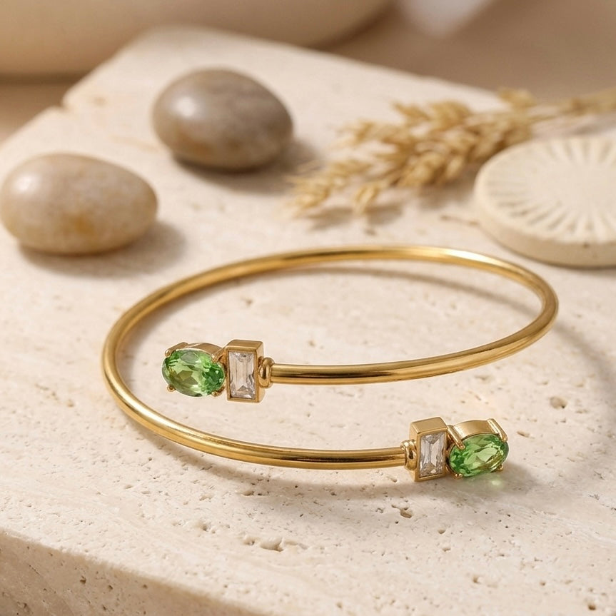 Sage Bloom Bangle