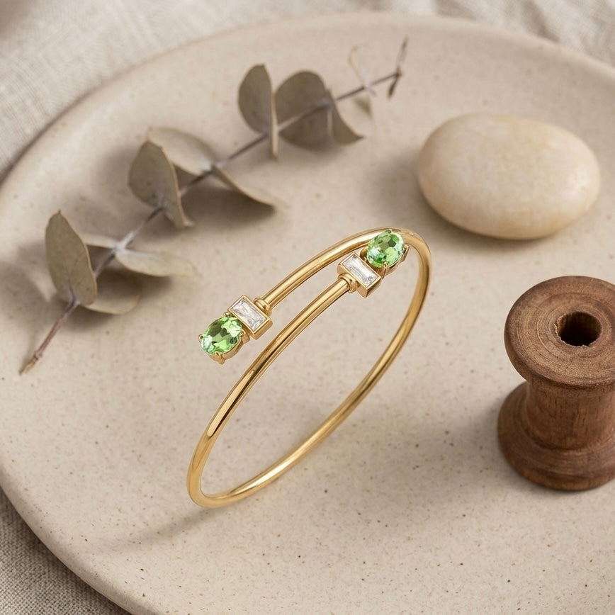 Sage Bloom Bangle