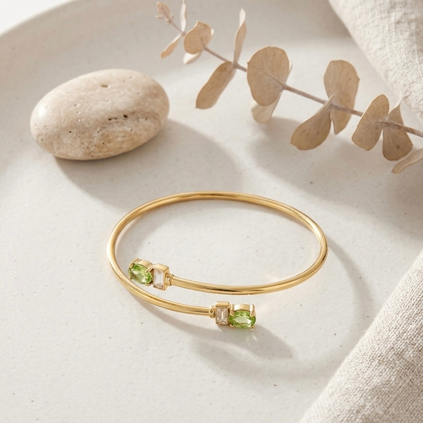 Sage Bloom Bangle
