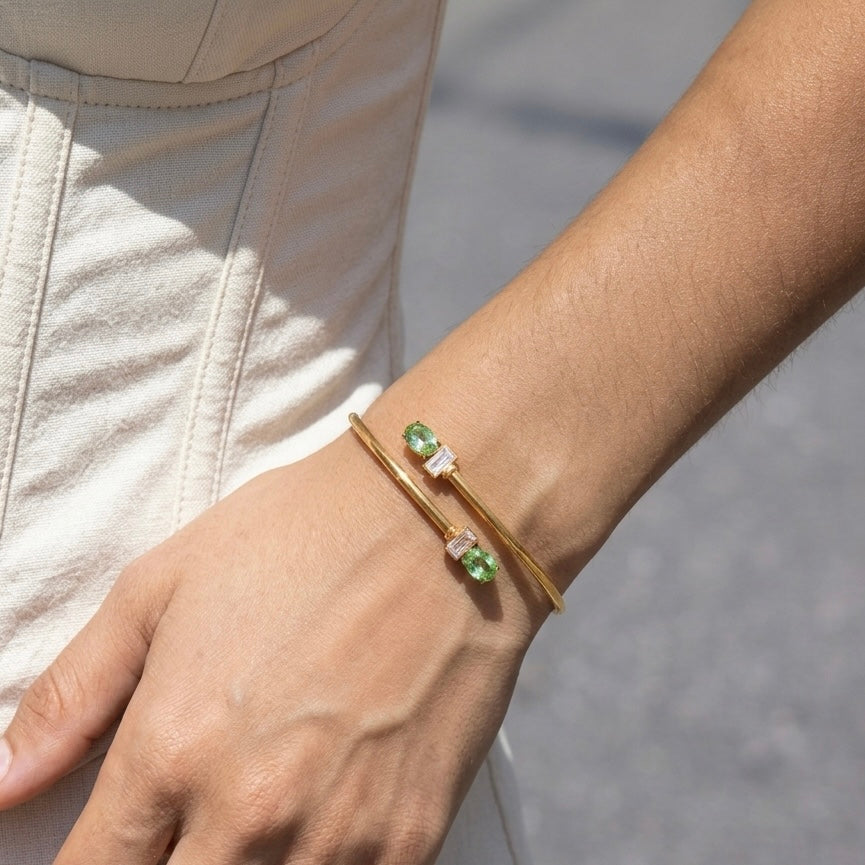 Sage Bloom Bangle