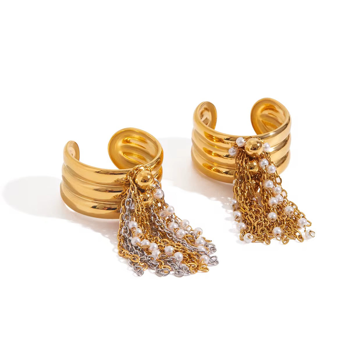 Dewdrop Cascade Ring