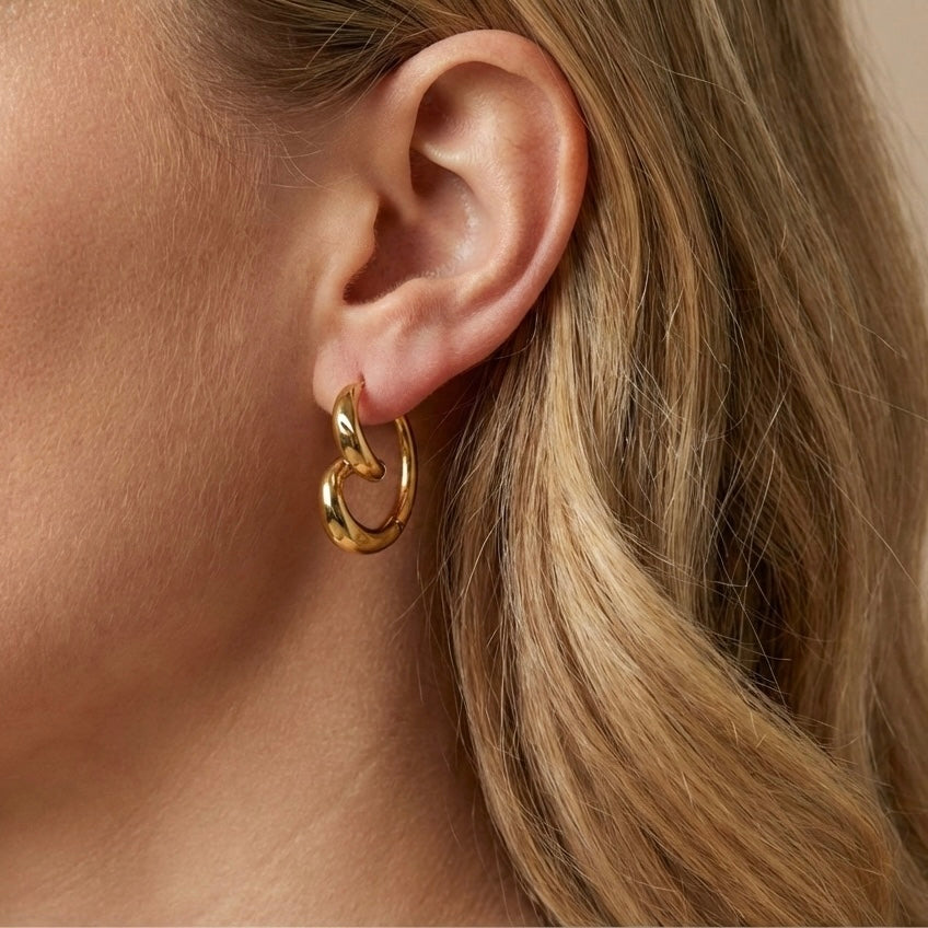 Twisted Heart Hoops