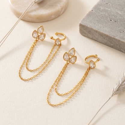 Petal Drape Ear Cuff
