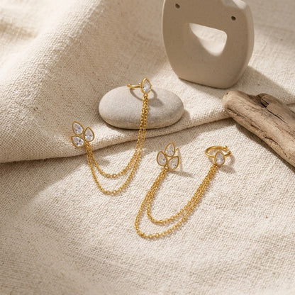 Petal Drape Ear Cuff