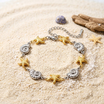 Tide & Starfish Bracelet