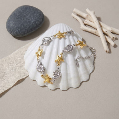 Tide & Starfish Bracelet