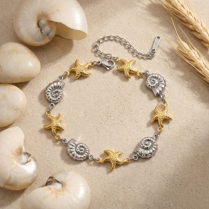 Tide & Starfish Bracelet