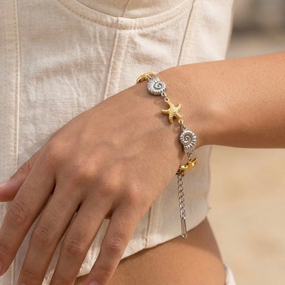 Tide & Starfish Bracelet