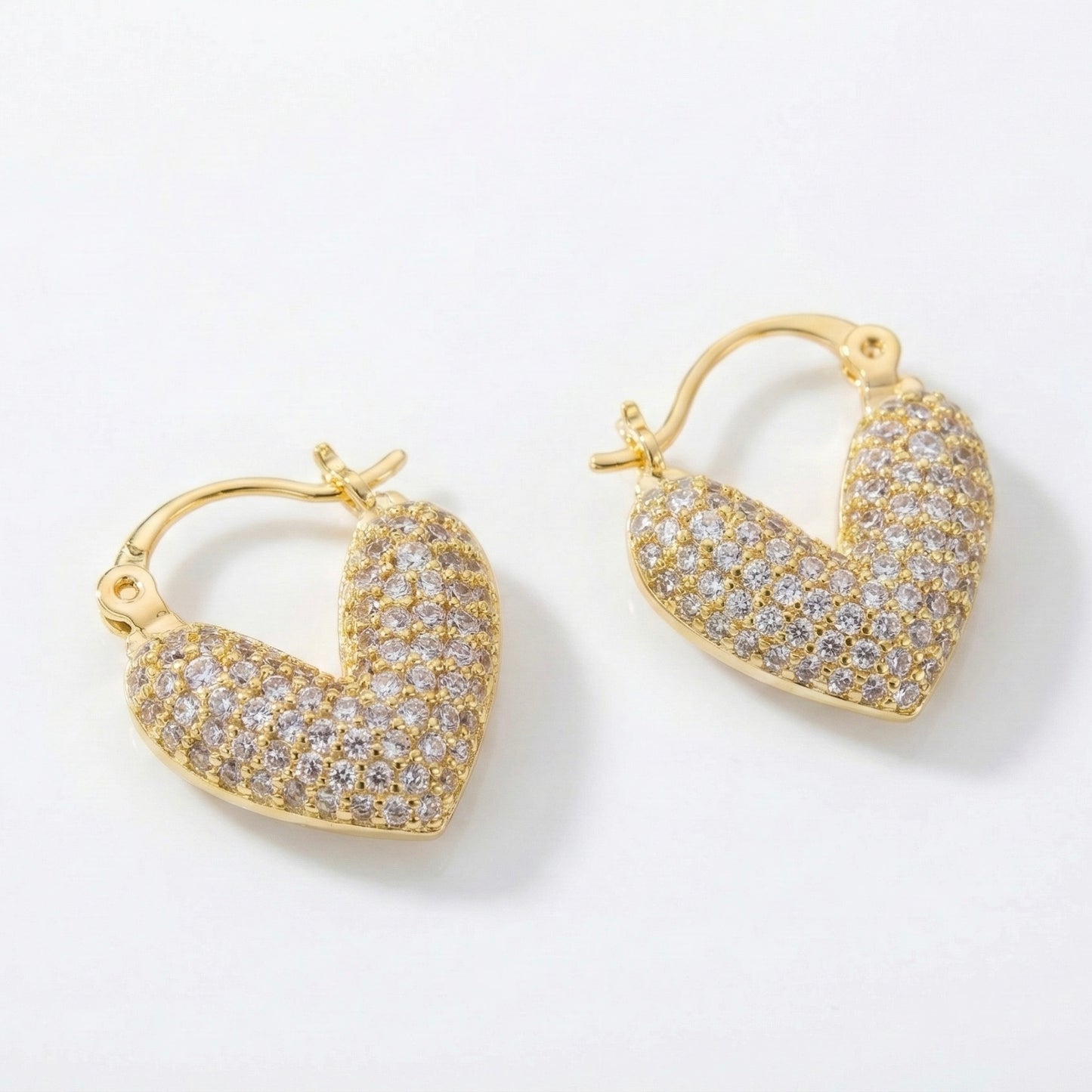 Cupid Chunky Heart Earrings