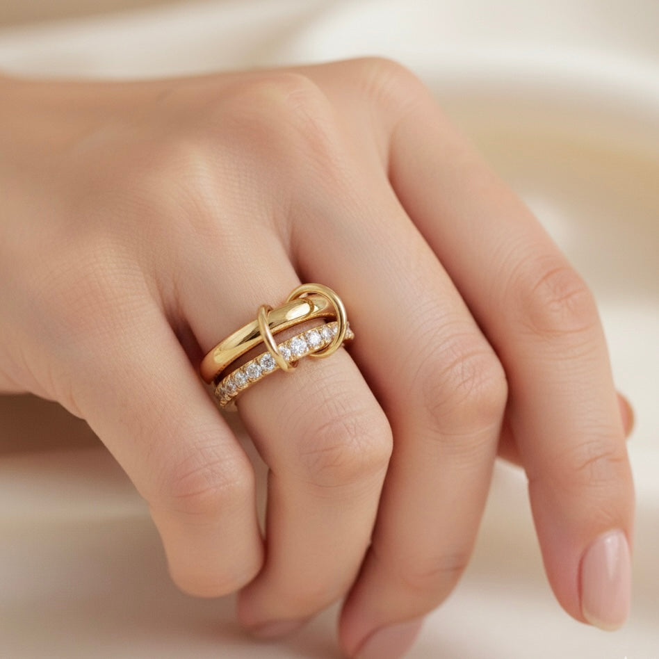 Eternal Liaison Interlocking Ring
