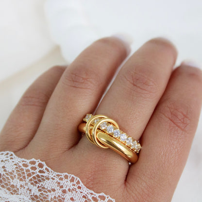 Eternal Liaison Interlocking Ring