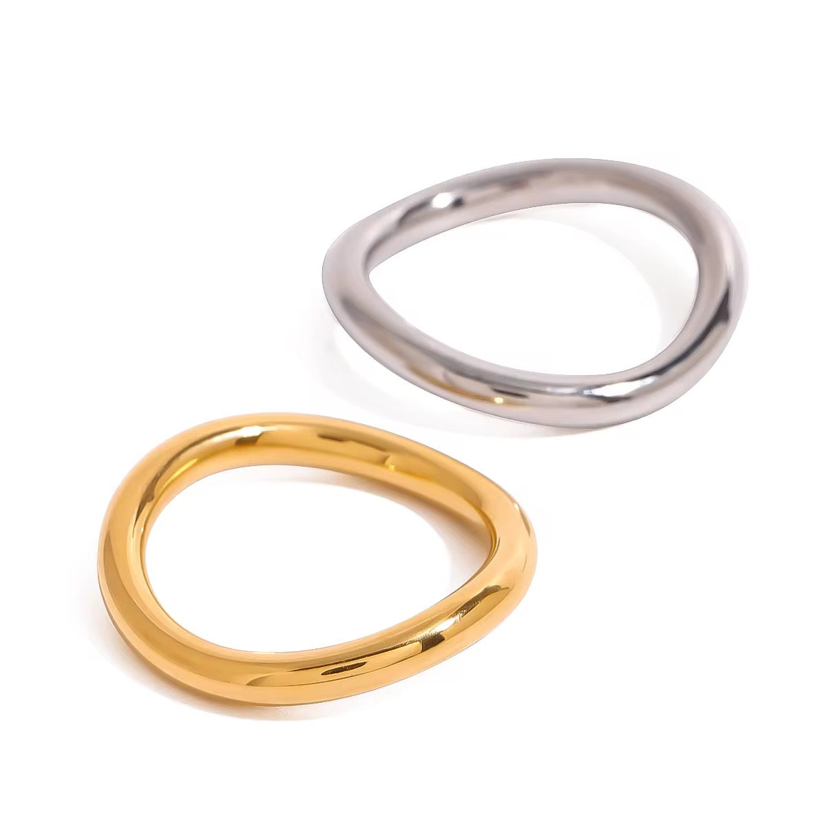 Duo Wave Ring