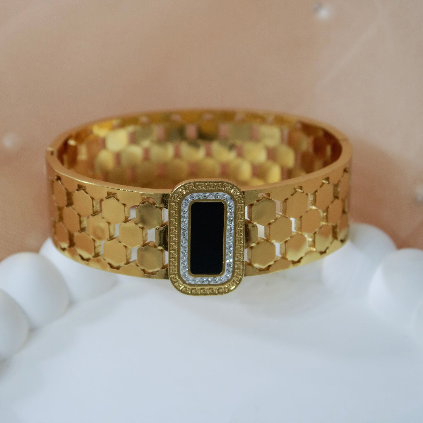 Honeycomb Bangle