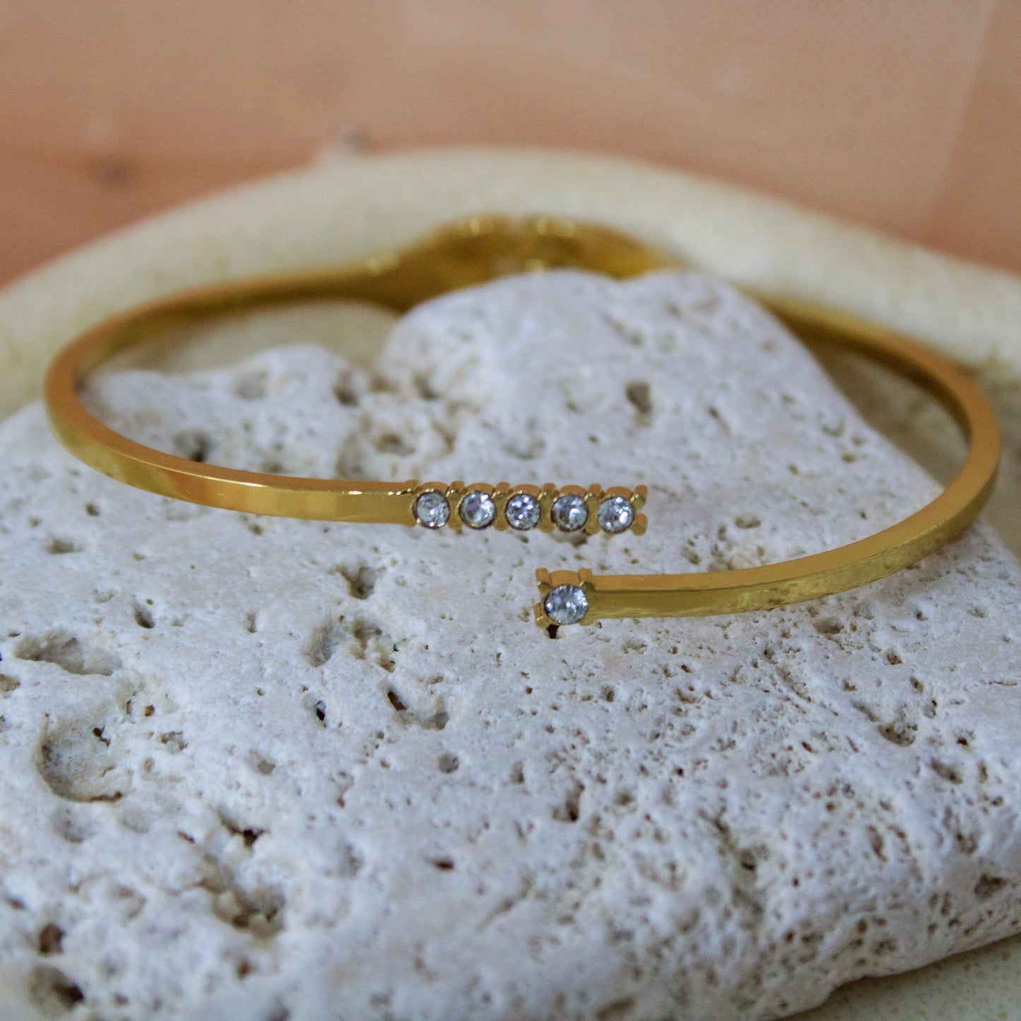 Starlight Open-End Bangle