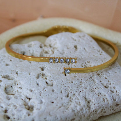 Starlight Open-End Bangle