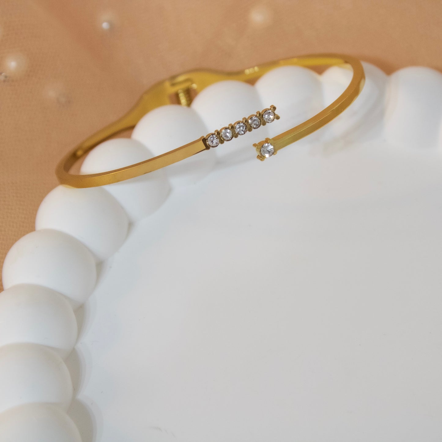 Starlight Open-End Bangle