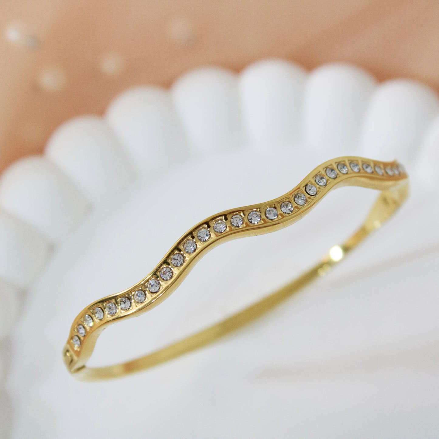 Aura Wave Bangle
