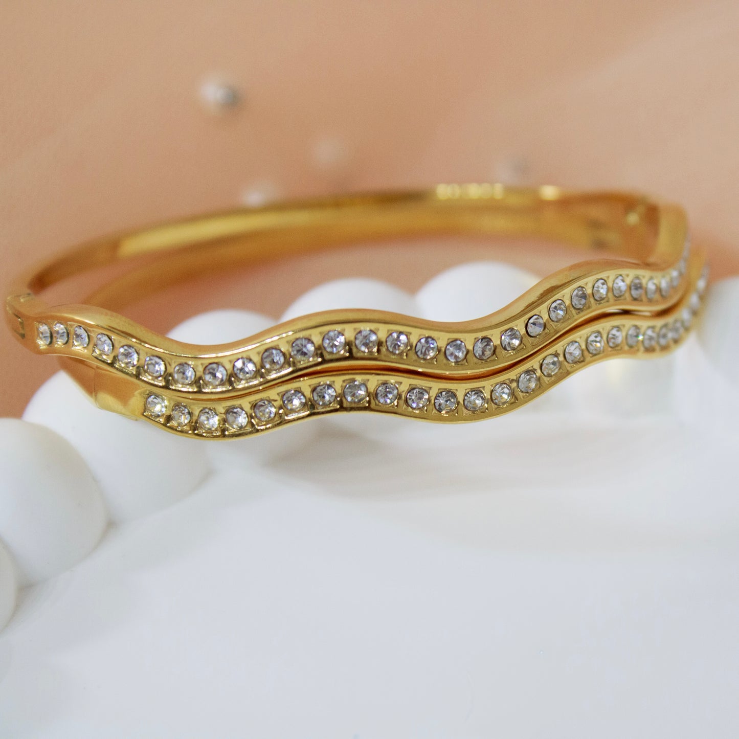 Aura Wave Bangle