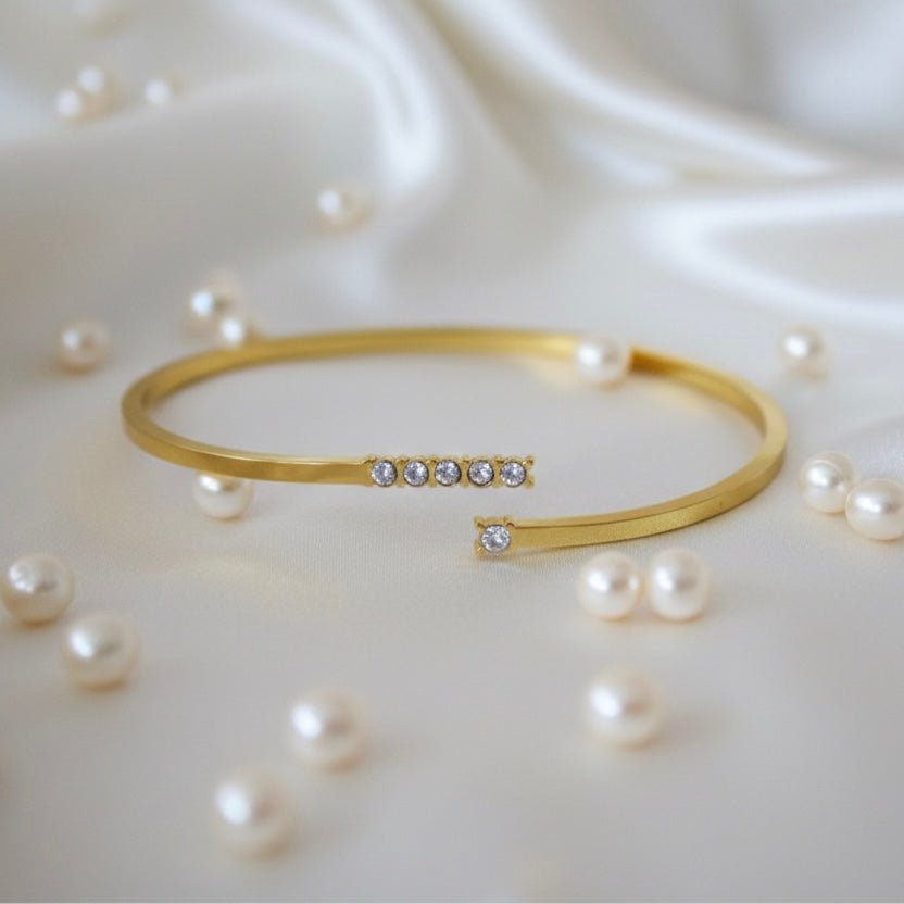 Starlight Open-End Bangle