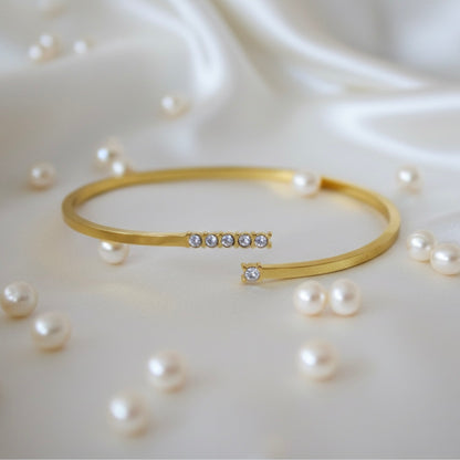Starlight Open-End Bangle