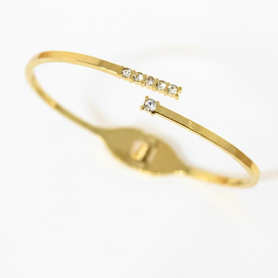 Starlight Open-End Bangle
