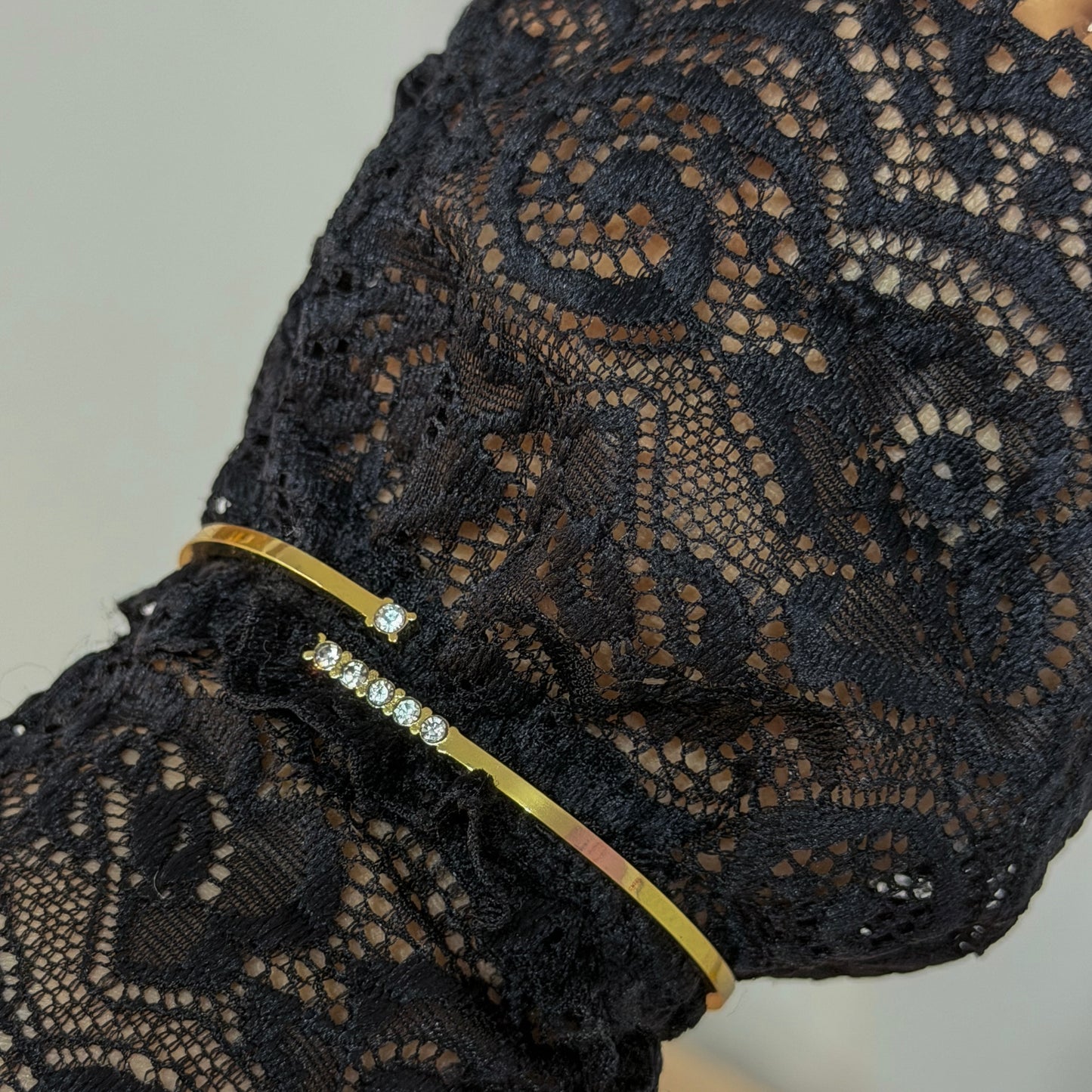 Starlight Open-End Bangle