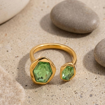Astra Green Ring