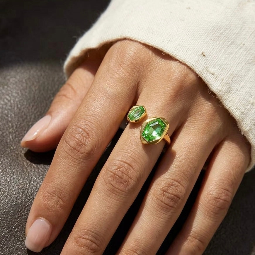 Astra Green Ring