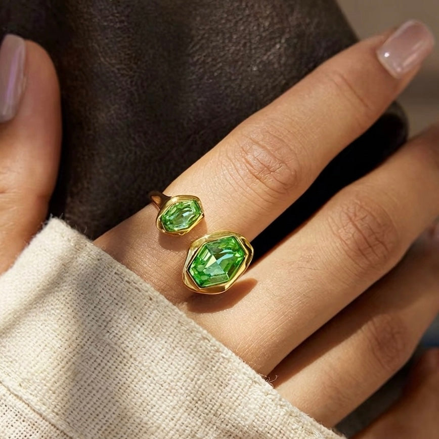 Astra Green Ring