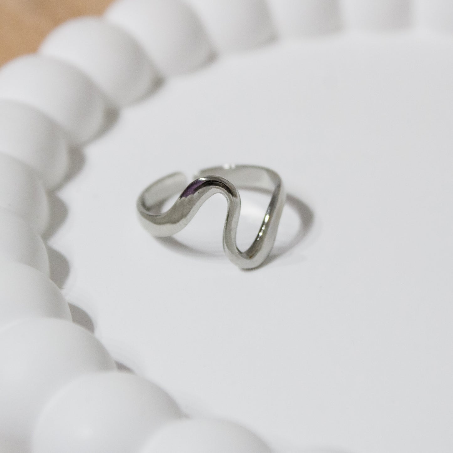 Wave Silver Ring