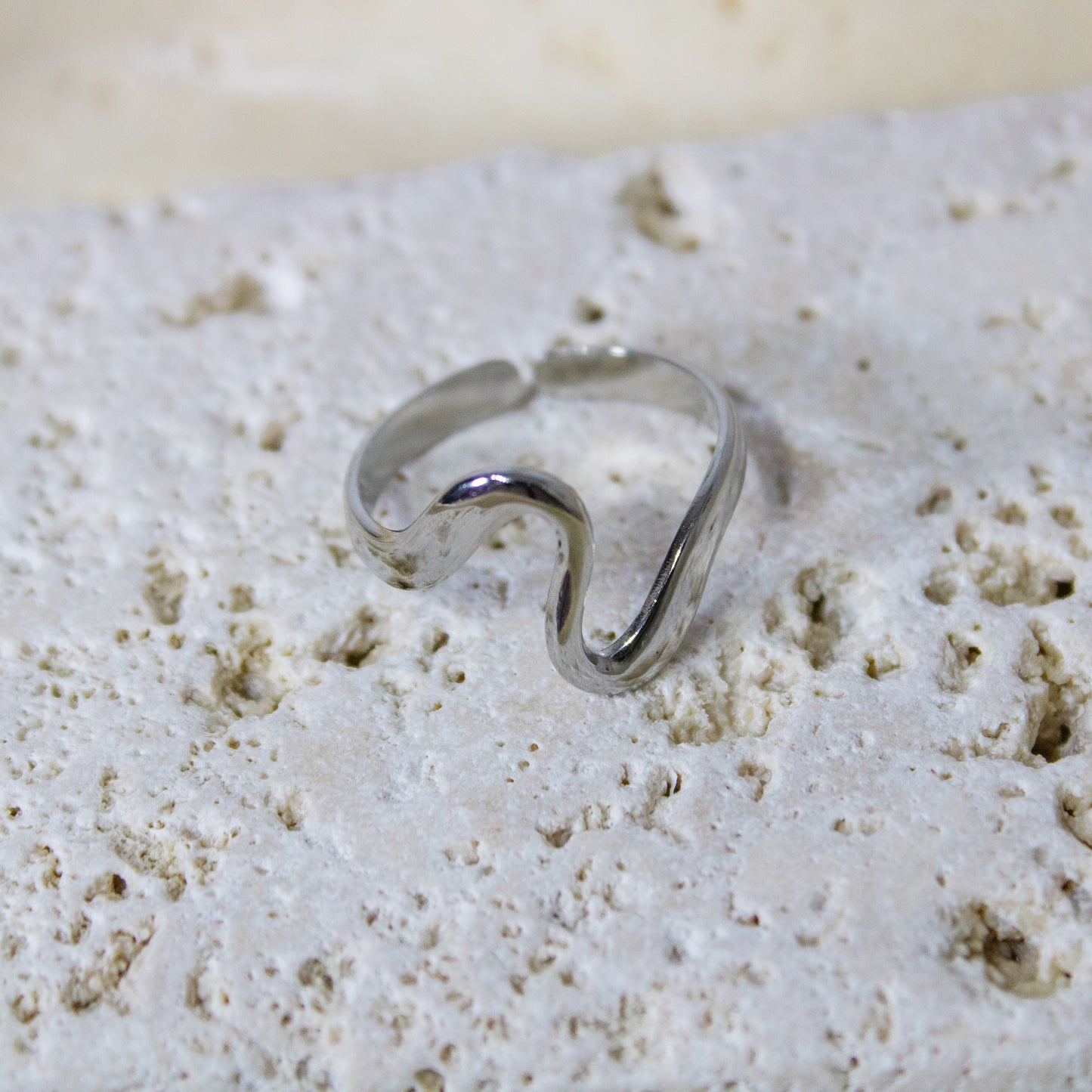 Wave Silver Ring