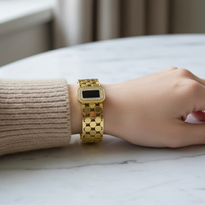 Honeycomb Bangle