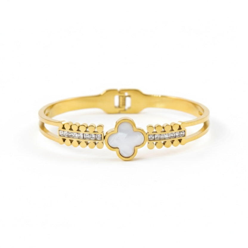 Aura Clover Bangle