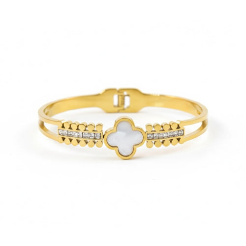 Aura Clover Bangle