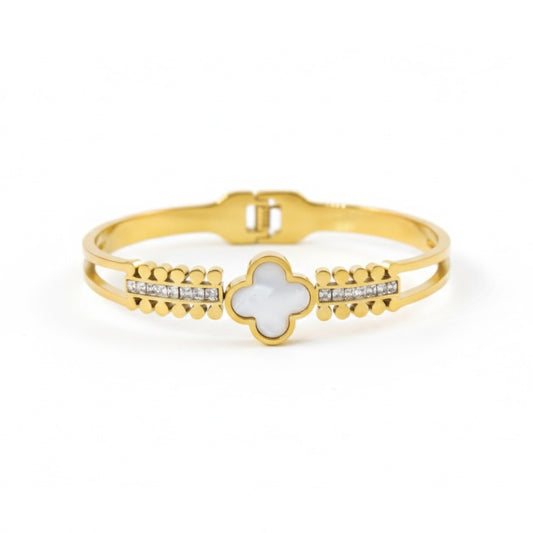 Aura Clover Bangle