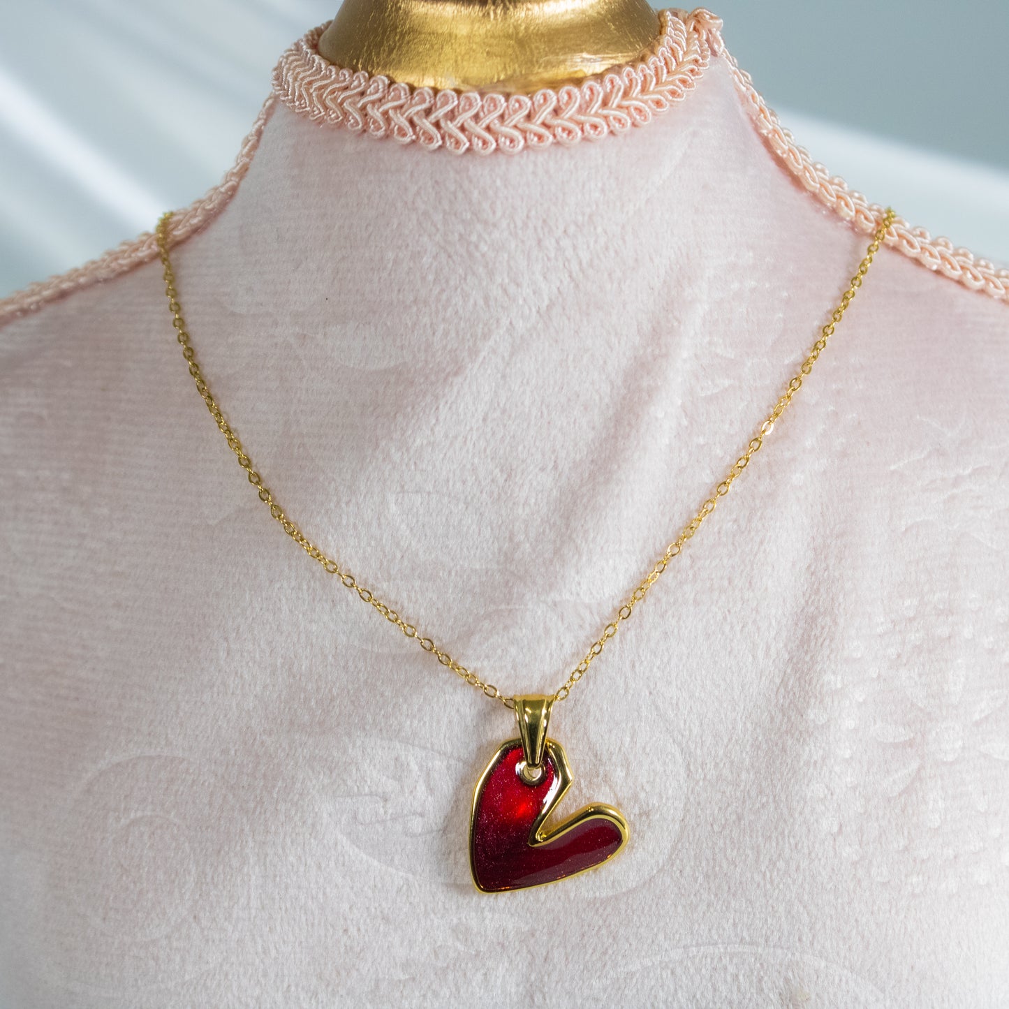 Crimson Heart Pendant
