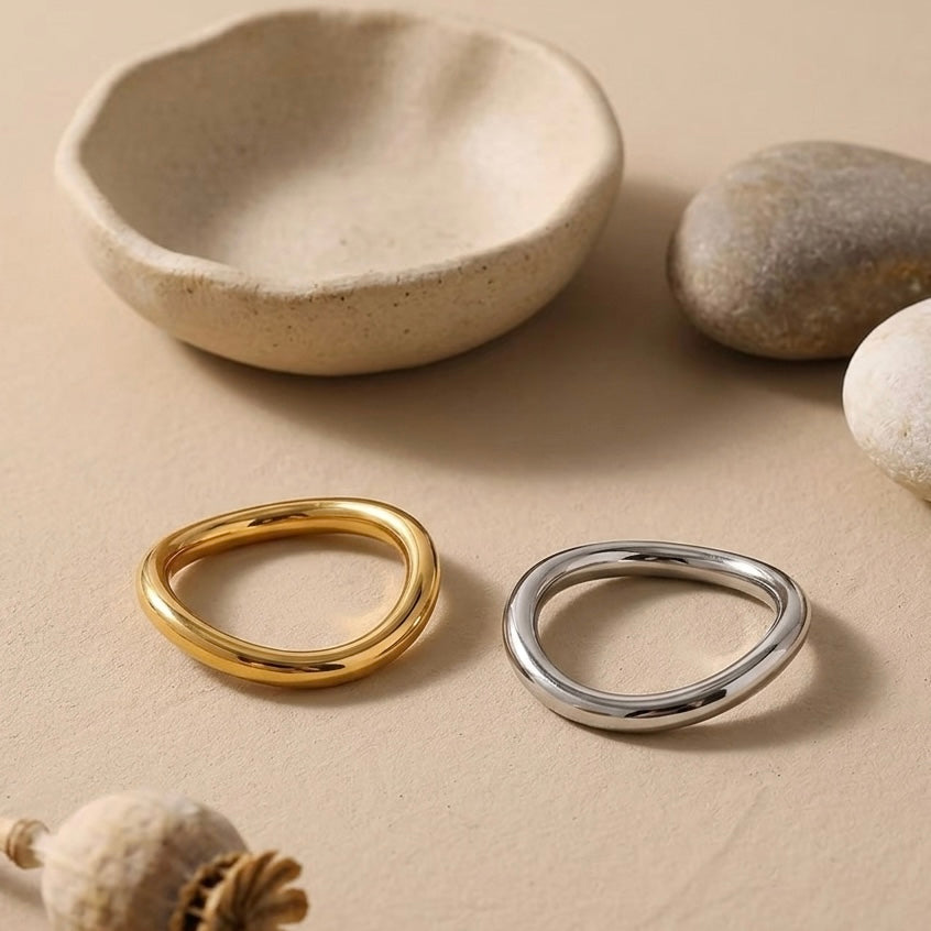 Duo Wave Ring