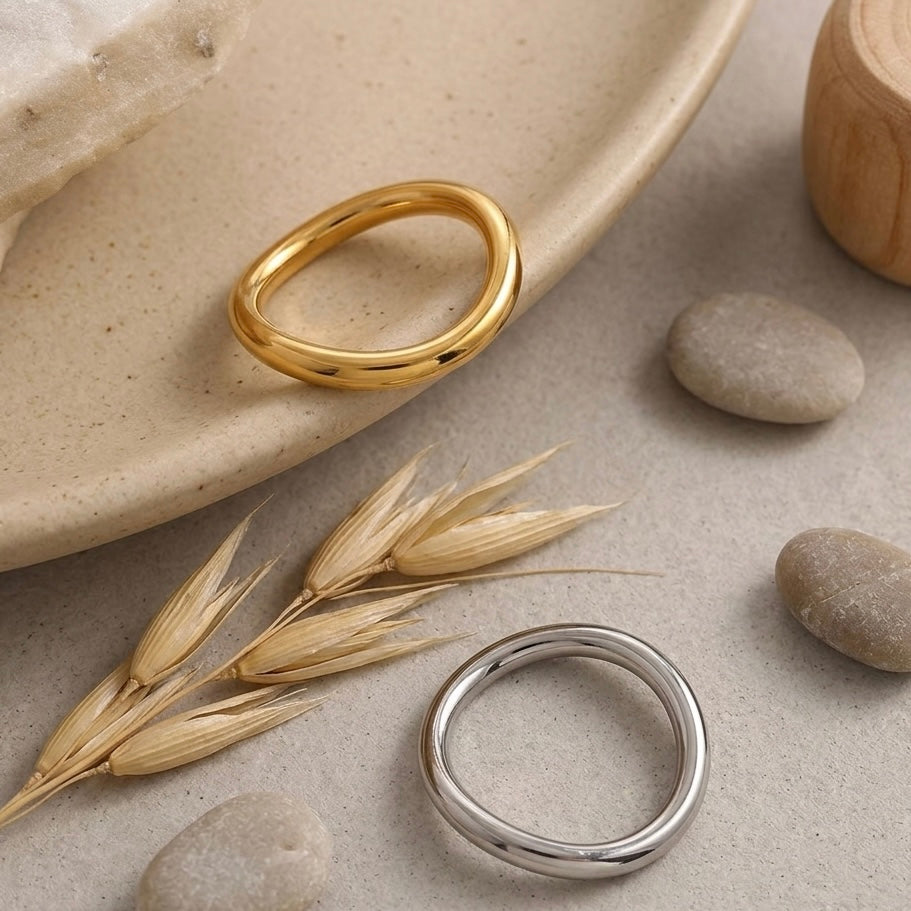 Duo Wave Ring
